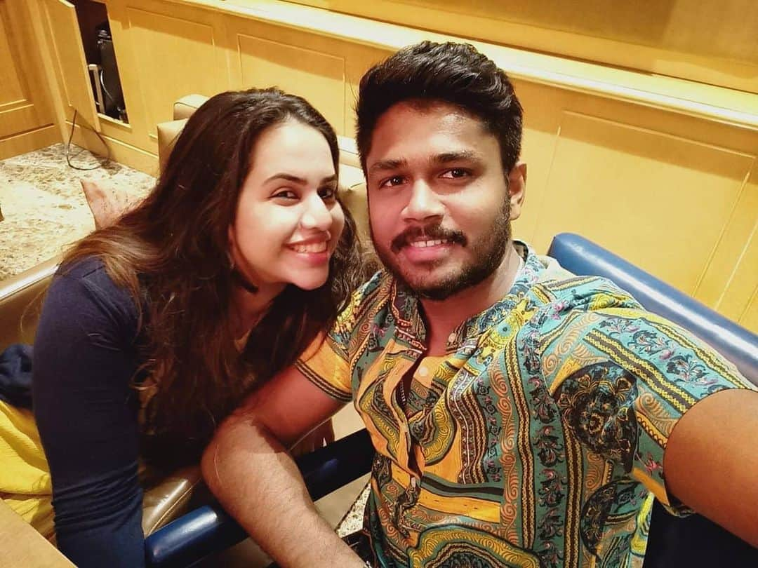 Sanju Samson's wife Charulatha keeps a low profile