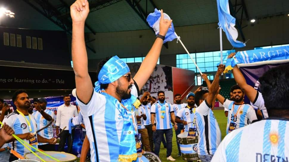 FIFA World Cup 2022, WATCH: Indian fans show support to Lionel Messi&#039;s Argentina in Qatar