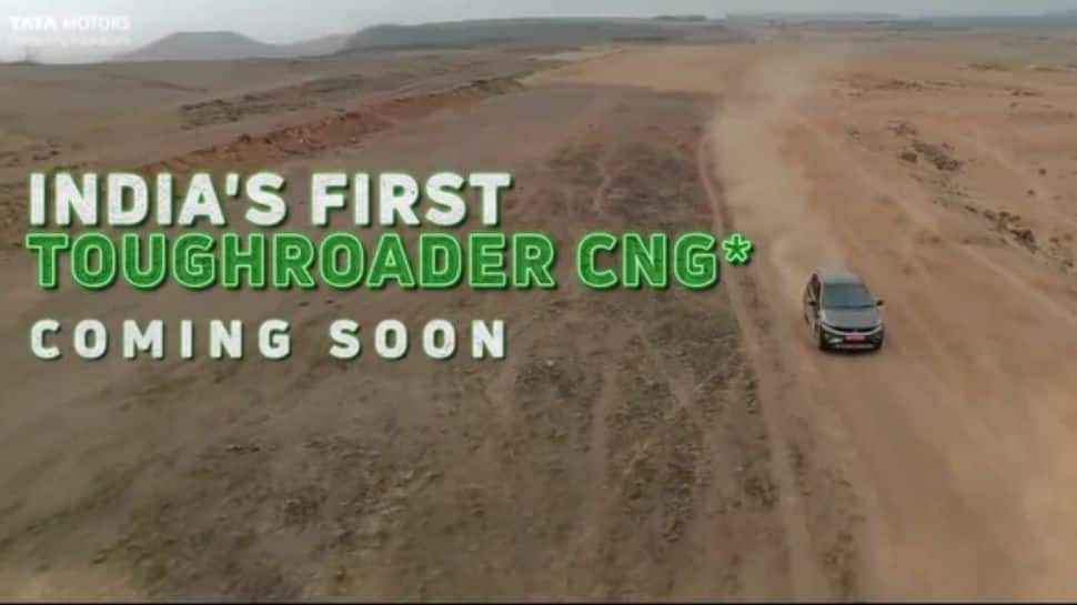 Tata Tiago NRG CNG to launch in India soon; officially teased as &#039;First Toughroader CNG&#039;
