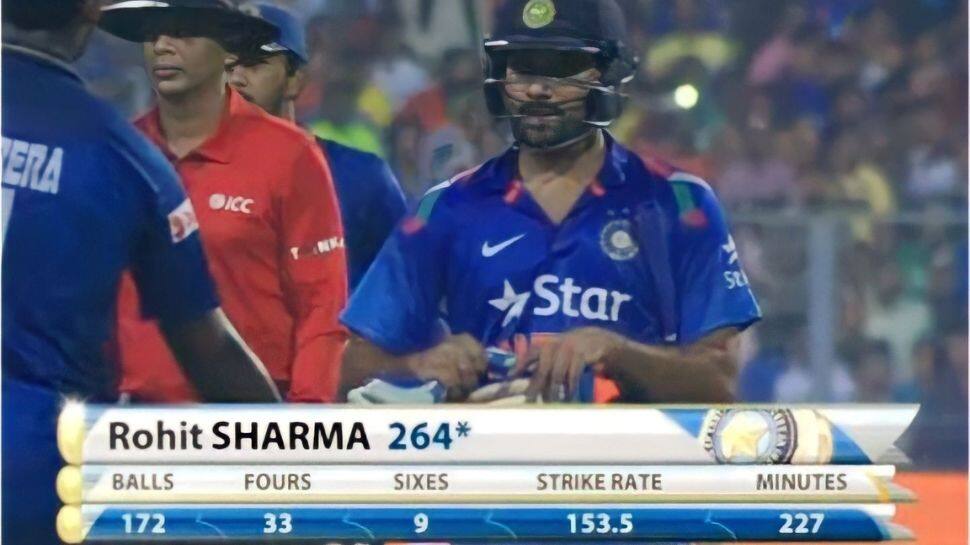 Watch This Day That Year Rohit Sharma Smashes WORLD RECORD For Watch This Day That Year Rohit Sharma Smashes WORLD RECORD For