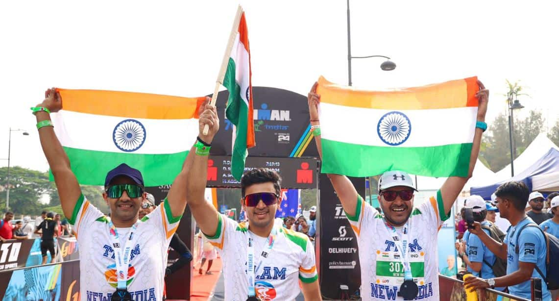 Tejasvi Surya 1st MP to complete Ironman Relay Challenge