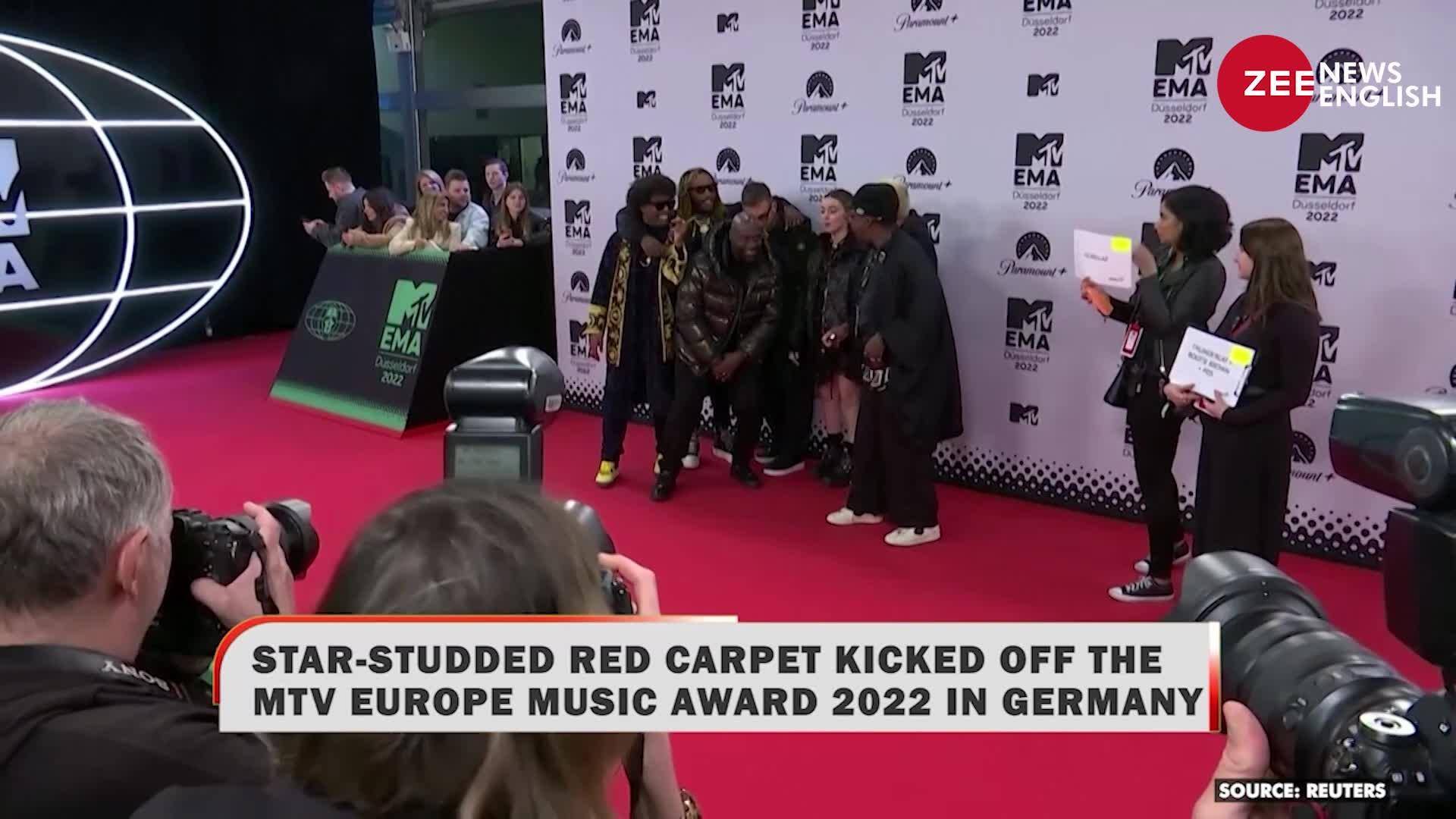 MTV EMAs 2022 Red Carpet Celebs broke the with their vogue