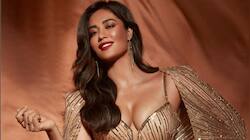 Chitrangada Singh oozes oomph, is a total smokeshow in embellished golden gown