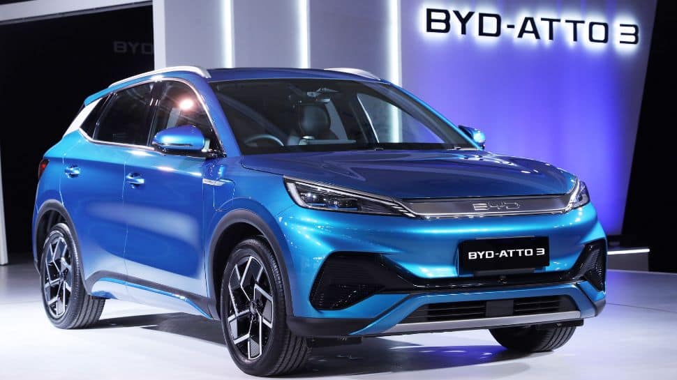 BYD Atto 3 electric SUV launched in India, priced at Rs 33.99 lakh: Check details