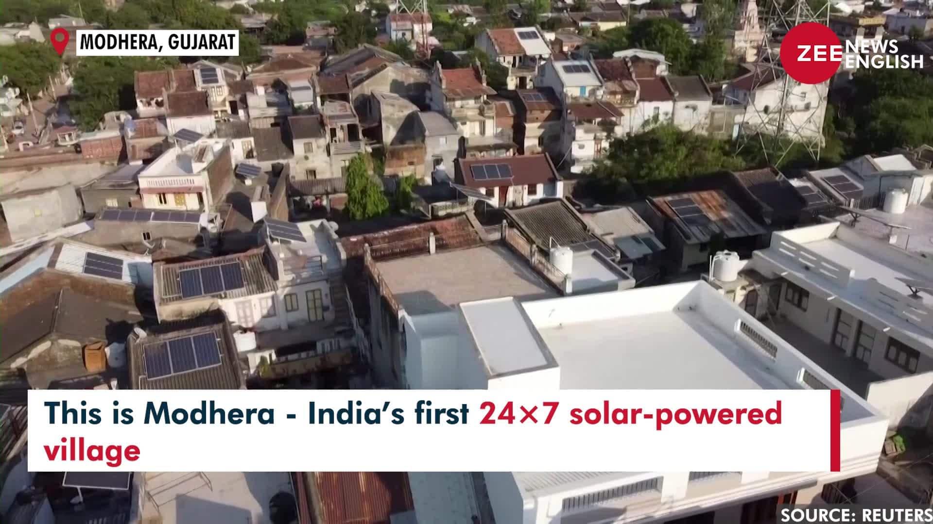 Green Revolution India S First Solar Powered Village Lights Up The