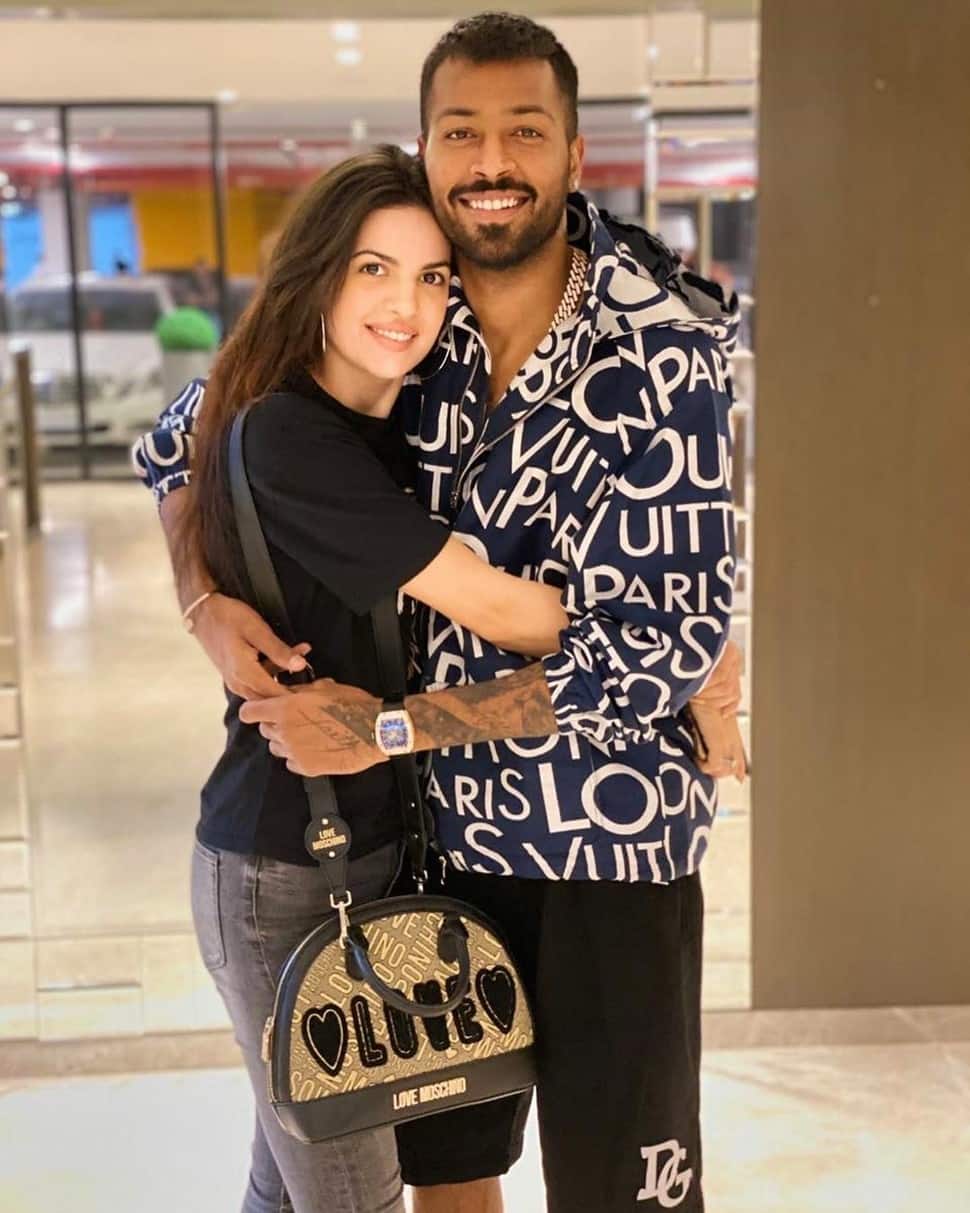 Team India all-rounder Hardik Pandya got married to Bollywood star Natasa Stankovic back in 2020. The couple have one son Agastya together. (Source: Twitter)