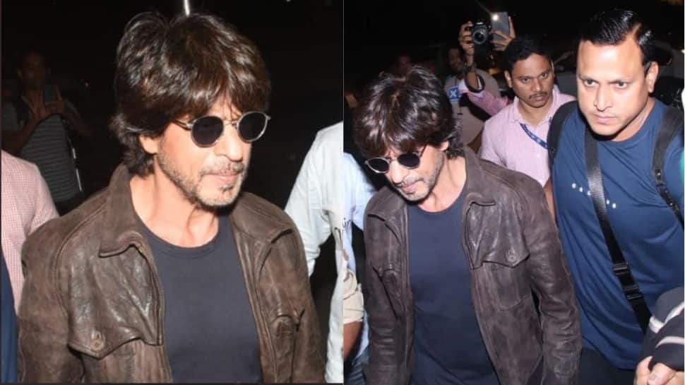 Shah Rukh Khan spotted at airport, fans speculate that he&#039;s off to shoot for &#039;Dunki&#039;