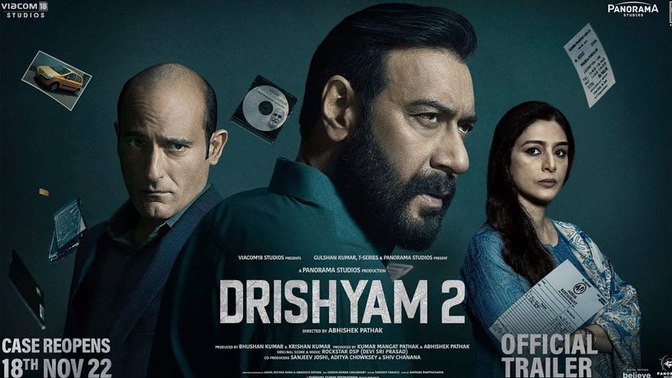 Leaked! Drishyam 2 Hindi movie FULL HD version Download Online on  Tamilrockers, Telegram, torrent sites: Ajay Devgn, Tabu film hit by piracy  | Movies News | Zee News
