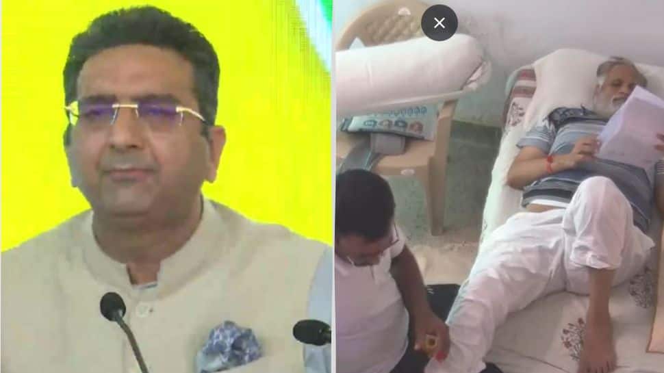 Satyendar Jain&#039;s massage video inside Tihar jail: BJP-AAP at loggerheads