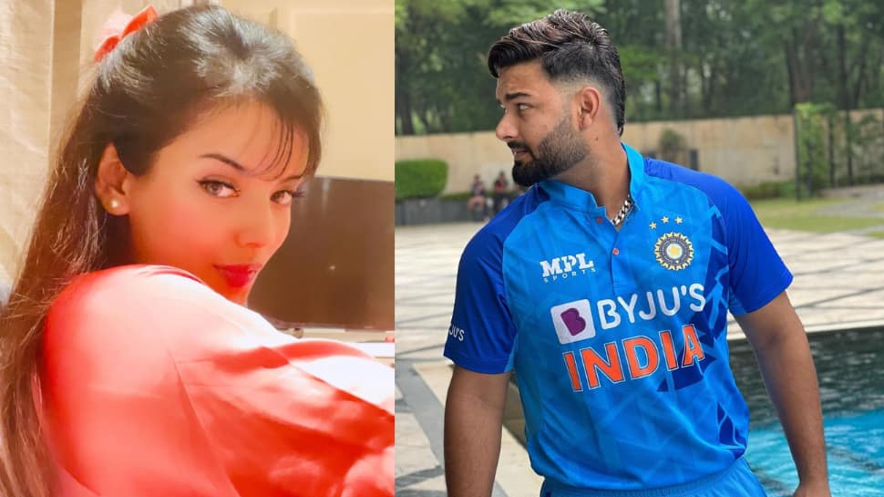 Isha Negi and Rishabh Pant