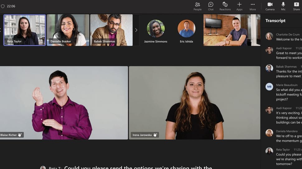 Microsoft rolls out &#039;sign language view&#039; to give new meeting experience in MS Teams