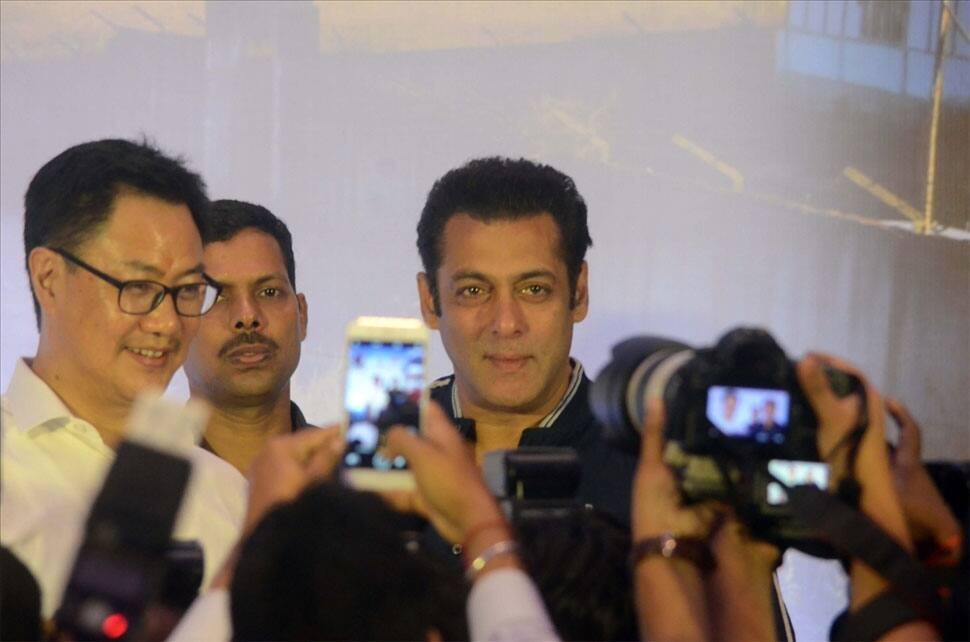 For &#039;Bibing&#039; Kiren Rijiju, a special birthday wish from Salman Khan