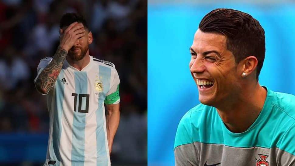 Cristiano Ronaldo fans can&#039;t keep calm as Lionel Messi&#039;s Argentina face humiliating defeat - Check Twitter Reaction