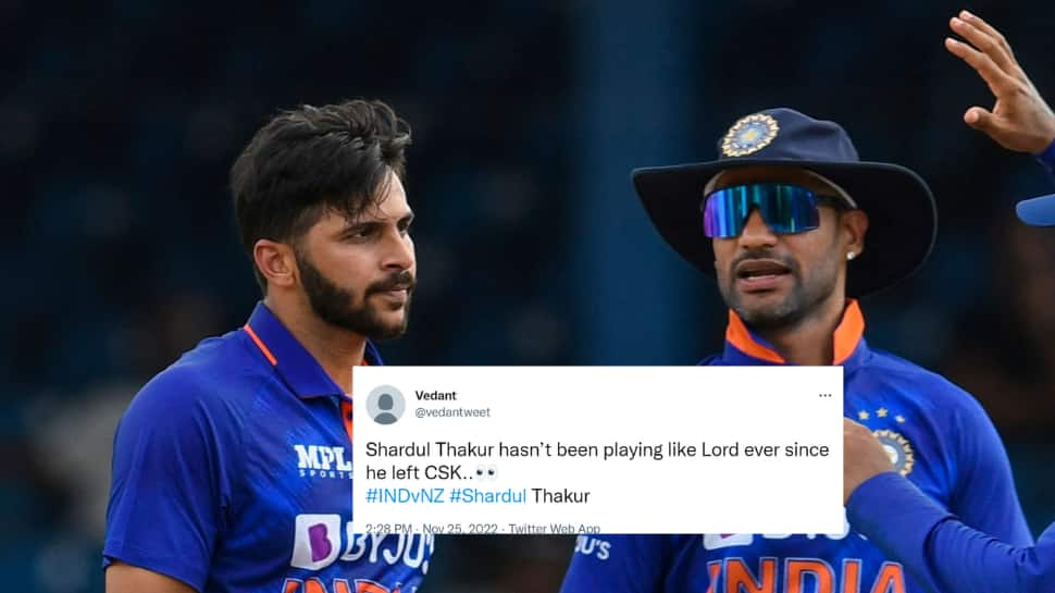 &#039;This is the Lord we know&#039;, Shardul Thakur brutally trolled after leaking 25 runs in 1 over, check here