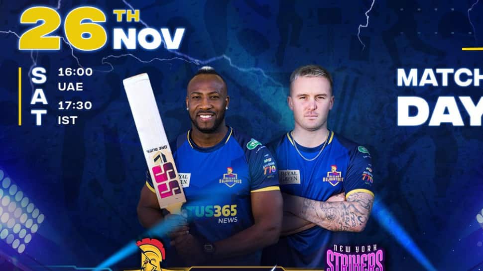 Deccan Gladiators vs New York Strikers Abu Dhabi T10 League 2022 Match No. 9 Preview, LIVE Streaming details: When and where to watch DG vs NYS T10 match online and on TV?