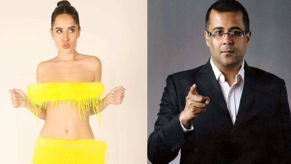 Uorfi Javed calls Chetan Bhagat a &#039;pervert&#039; after his &#039;distraction for youth&#039; statement