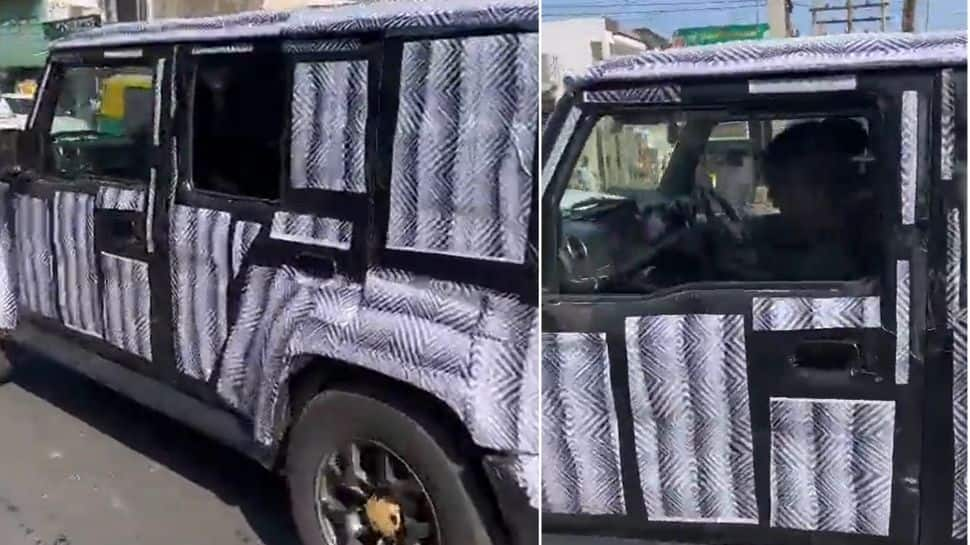 Maruti Suzuki Jimny 7-seat version spotted testing in India, to unveil at Auto Expo 2023?