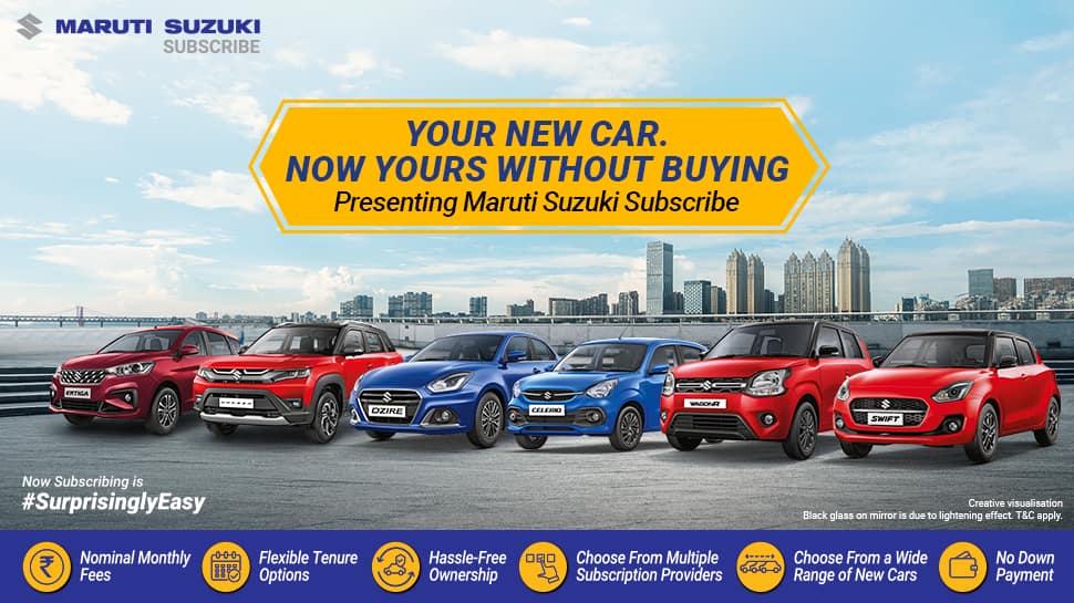 Introducing Maruti Suzuki Subscribe - A new way to drive