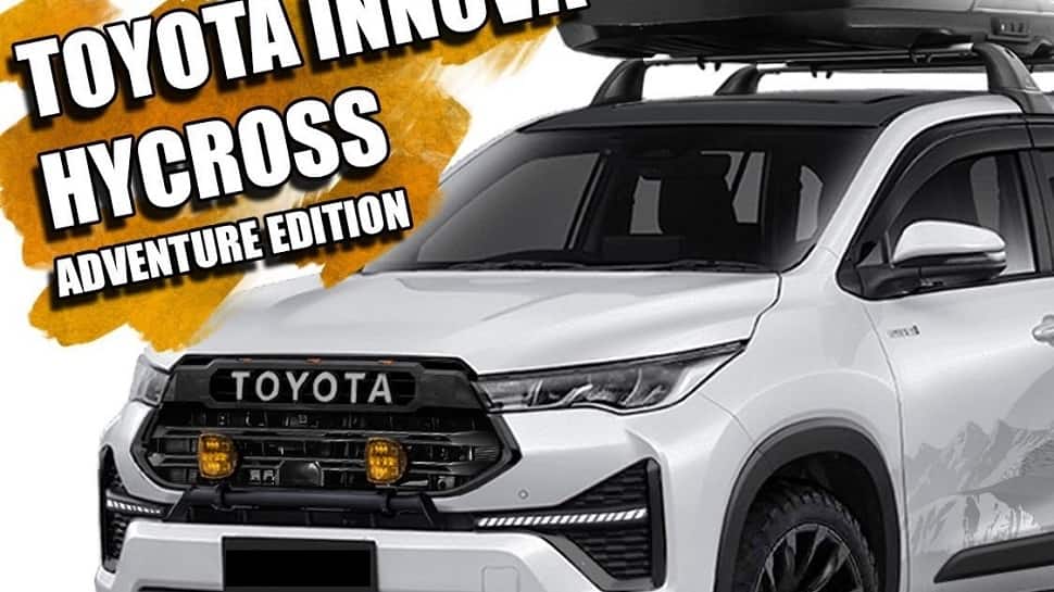 Toyota Innova Hycross Adventure Edition rendered digitally with purposeful upgrades: WATCH