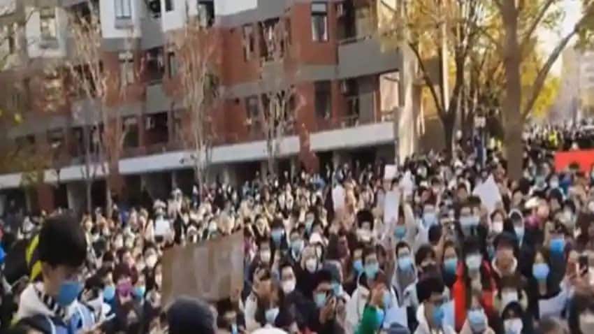 Students Protest outside Universities