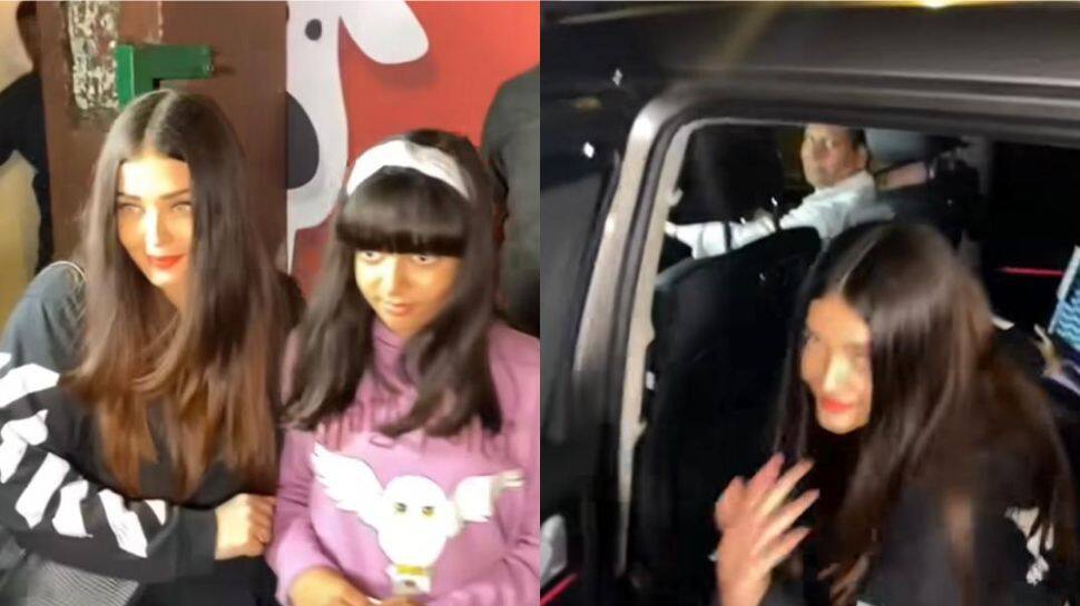 ICYMI: Aishwarya Rai gives hilarious reply when paps ask her to pose with daughter Aaradhya, says, ‘Arre waah, direction!’- Watch