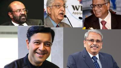 Top 5 Indian IT billionaires