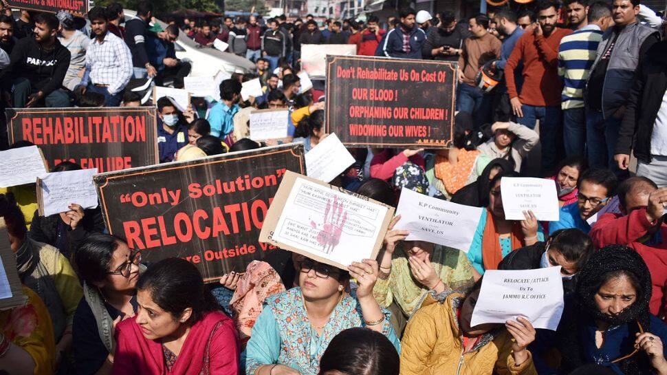 BJP urges J&amp;K admin to release salaries of Kashmiri Pandits working in the valley amid protests