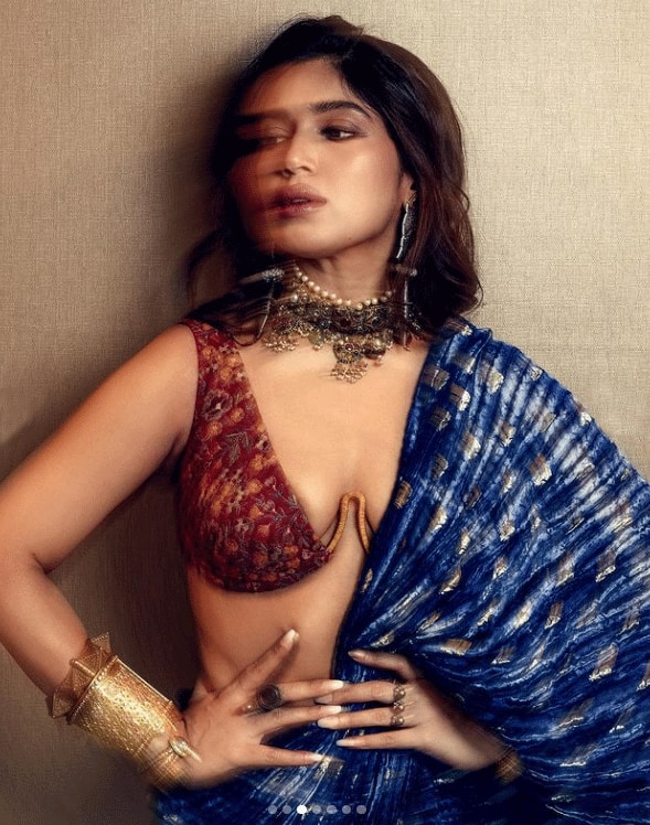 Bhumi Pednekar stuns in jaw-dropping bralette blouse, statement