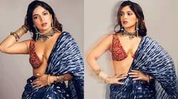 Bhumi Pednekar stuns in jaw-dropping bralette blouse at friend's wedding
