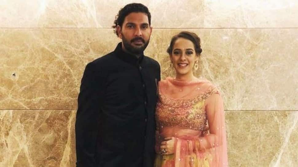 Former India batter Yuvraj Singh and Bollywood star Hazel Keech celebrated their 6th wedding anniversary on Wednesday (November 30). The couple have one son together, Orion, born earlier this year. (Source: Instagram)