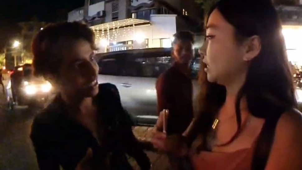 WATCH: South Korean YouTuber harassed while live streaming in Mumbai, 2 arrested 