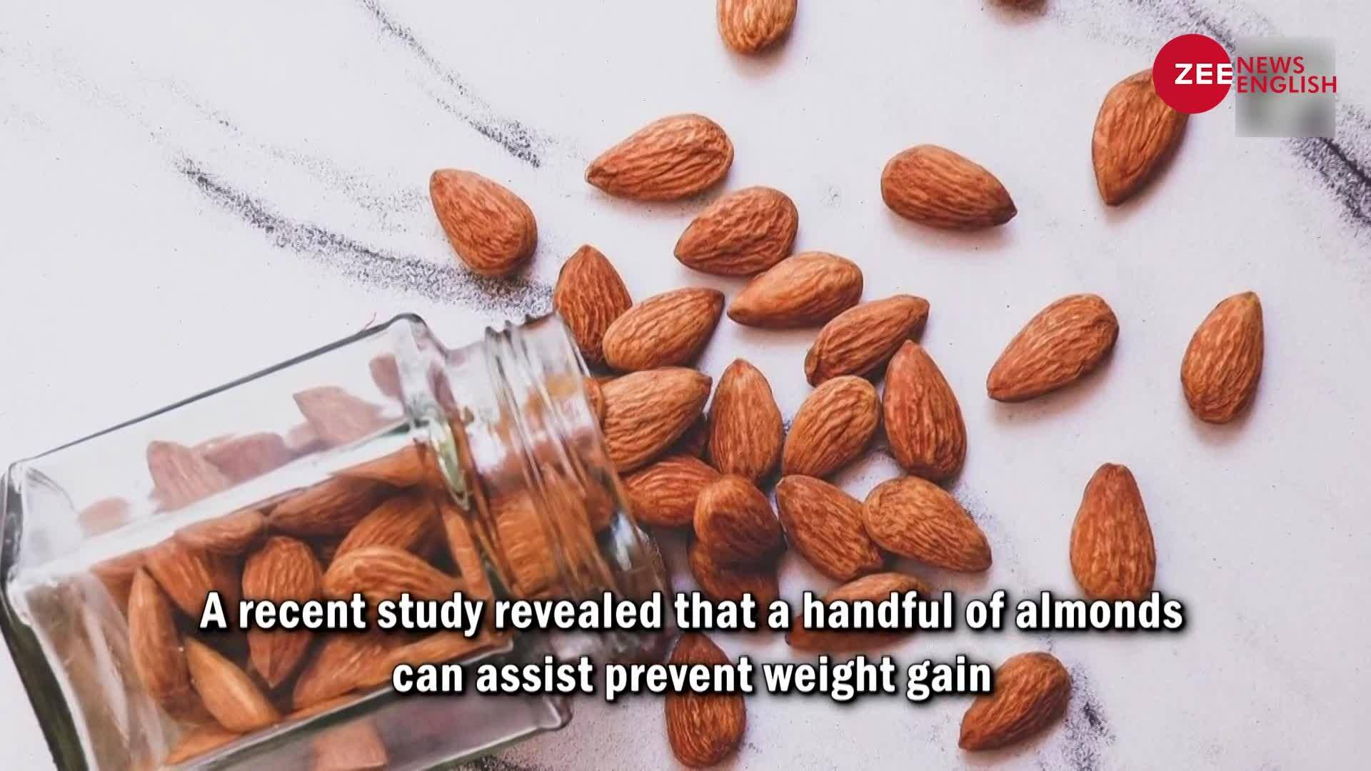 Watch Researchers reveal almonds can help cut calories during weight