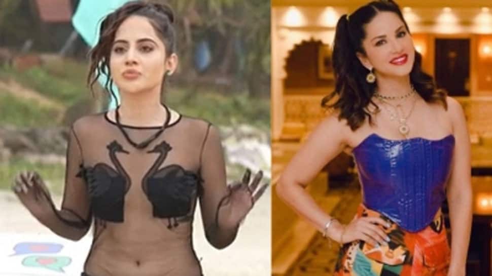 Urfi Javed tells Splitsvilla X4 host Sunny Leone: You can&#039;t compete with my outfit