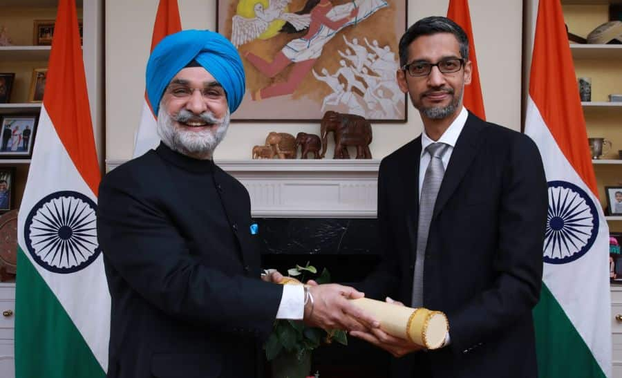 Google head Sundar Pichai awarded Padma Bhushan in San Francisco, says &#039;India is part of me...&#039;