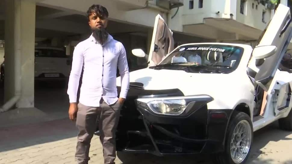 Assam CM drives Maruti Suzuki Swift-based Lamborghini replica, received as gift from motor mechanic