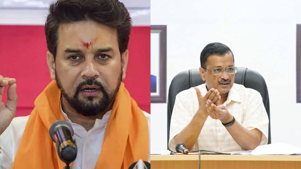 &#039;Arvind Kejriwal following Lalu Yadav&#039;s &#039;loot model&#039; in Delhi&#039;: BJP&#039;s Anurag Thakur accuses AAP of multiple scams