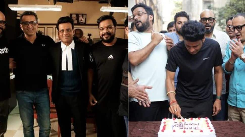 Manoj Bajpayee wraps shooting for his upcoming courtroom drama- SEE PICS 