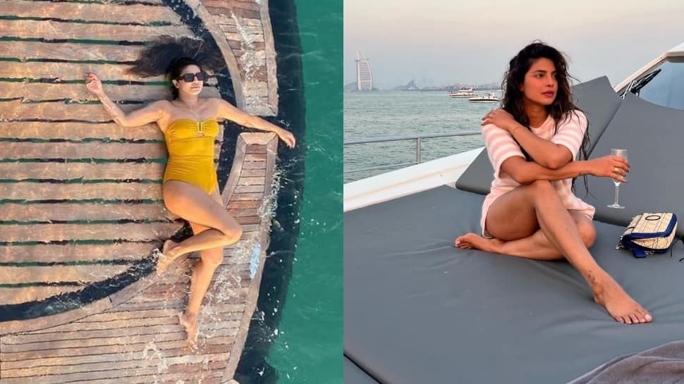 Priyanka Chopra slays in yellow swimsuit in new post, shares glimpse of her &#039;weekend vibes&#039;