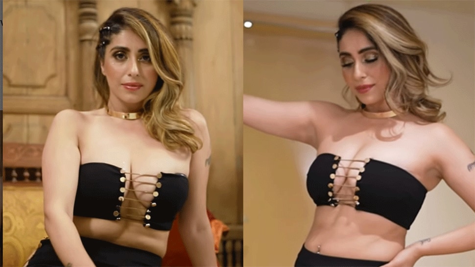 Neha Bhasin&#039;s bold look in black cut-out co-ord raises mercury, gets brutally trolled for her fashion sense