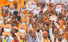 Gujarat Exit Poll 2022: BJP gets majority in exit poll, AAP rejects