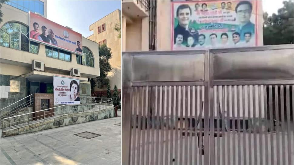 MCD Election Results 2022: &#039;HEARTBREAKING&#039; scene outside Delhi Congress party office, netizens say &#039;What a DOWNFALL&#039; 