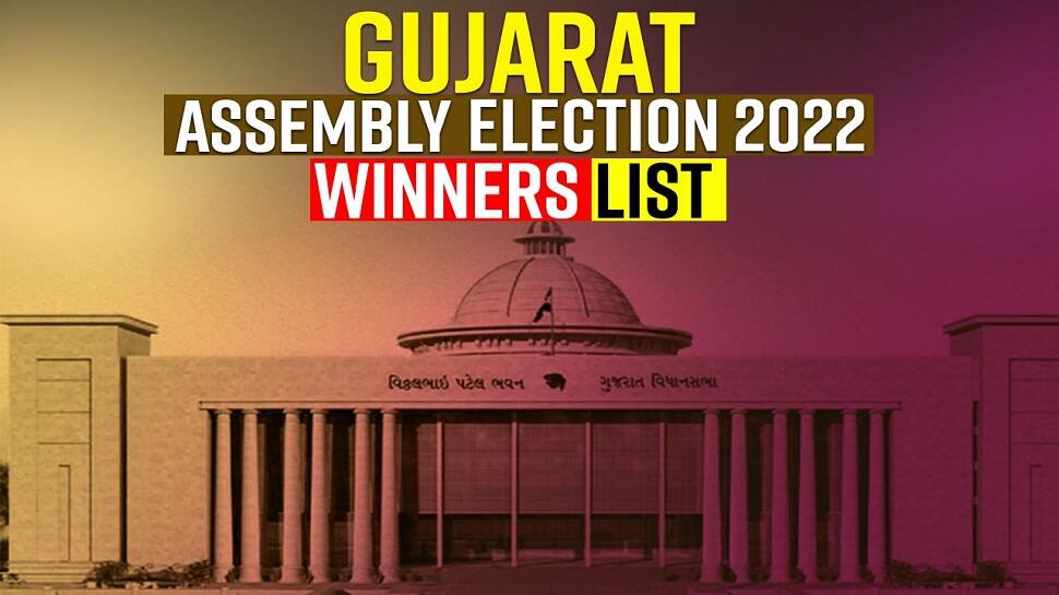 970px x 545px - Gujarat Assembly Election Results 2022: Full list of winners, seat-wise  winning candidates of AAP, BJP, Congress | India News | Zee News