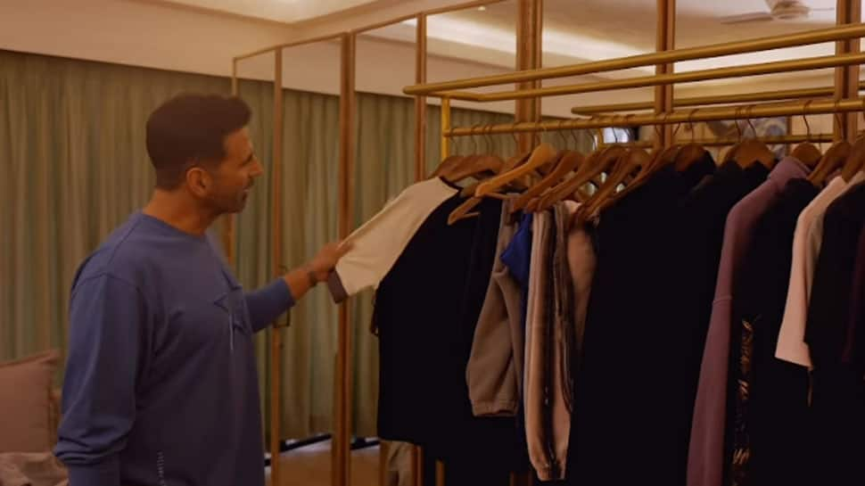 Akshay Kumar gives home tour of his massive living room, walk-in closet and lush green garden - Watch