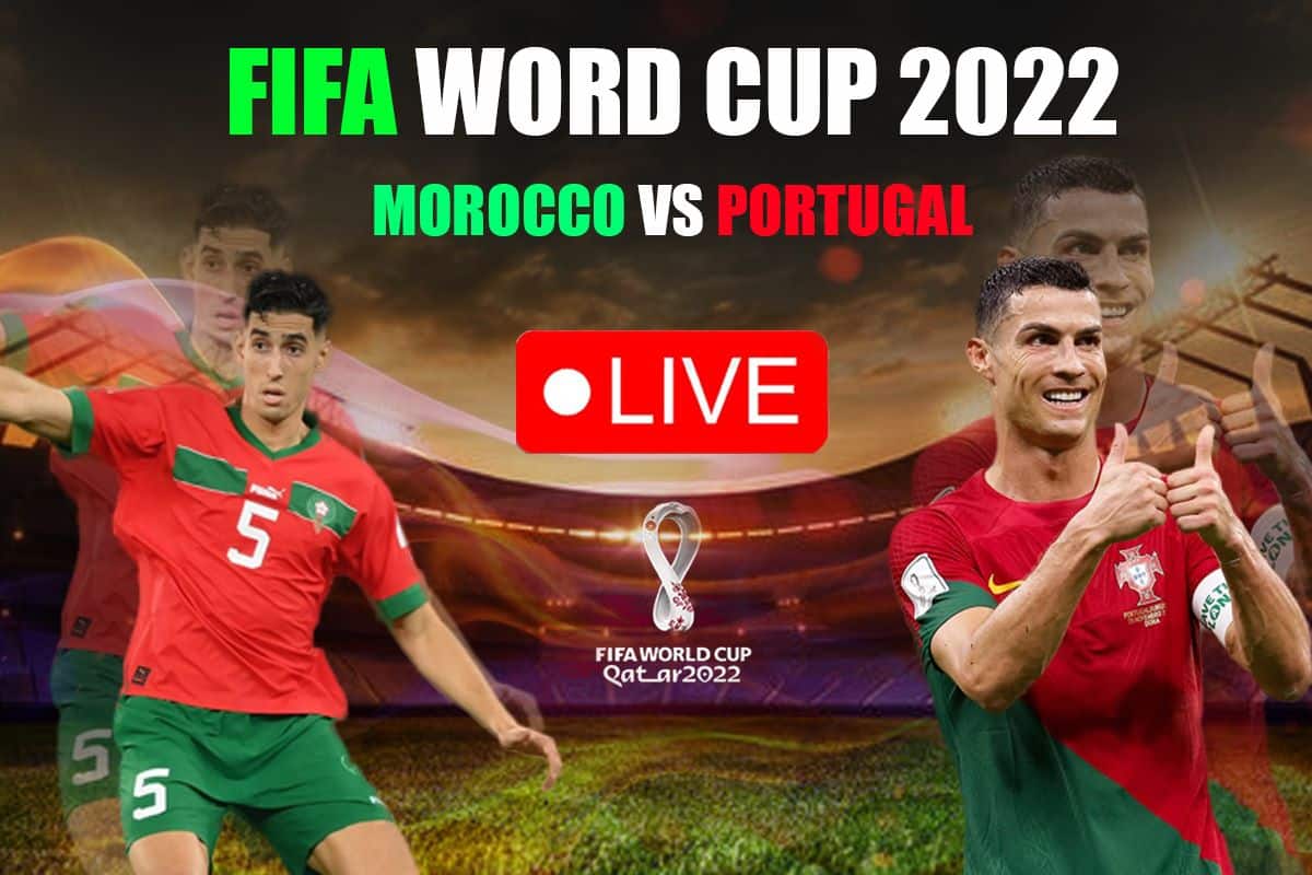 Highlights Morocco (1) vs Portugal (0) FIFA World Cup 2022 Score Cristiano Ronaldos Portugal eliminated Football News Zee News