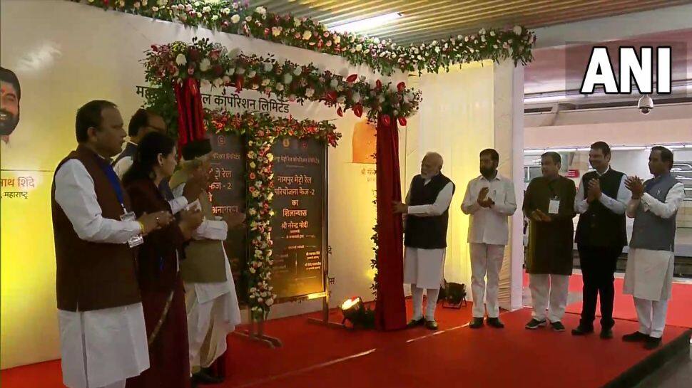 PM Narendra Modi lays foundation stone of Nagpur Metro Phase-II; Details here