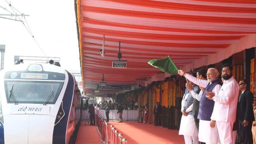 PM Narendra Modi flags off India’s sixth Vande Bharat train on Nagpur-Bilaspur route; Check travel time here