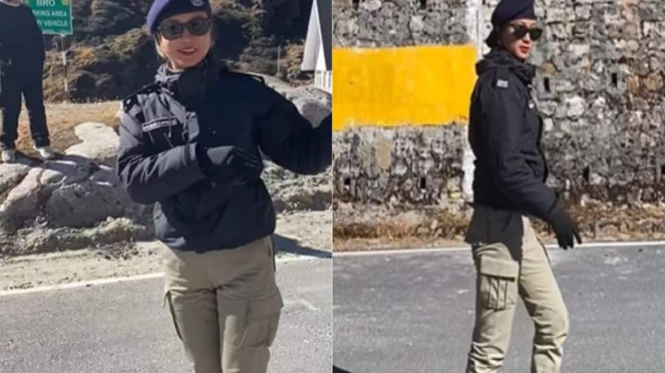 WATCH: Lady cop dances to viral ‘mera dil ye pukare aaja’ song, netizens react