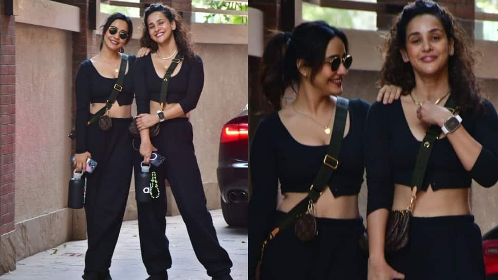 Neha Sharma-Aisha Sharma spotted