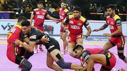 Highlights - Bengaluru Bulls 24-56 Dabang Delhi KC, 1st PKL 9 Eliminator 2022