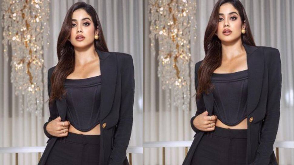Janhvi Kapoor raised temperatures in all black outfit